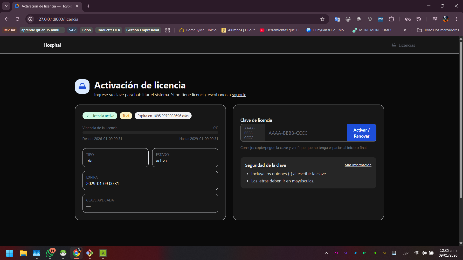 SIHOSystem - Sistema Integral de Gestion Hospitalaria - Imagen 2